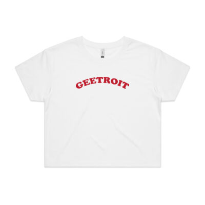 Geetroit Ladies crop tee Thumbnail