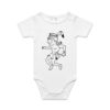 AS Colour - Organic Baby 'Mini-me' Onesie Romper Thumbnail