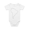 AS Colour - Organic Baby 'Mini-me' Onesie Romper Thumbnail